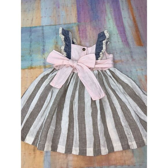 Sweethoney linen dress 12m - Picture 3 of 3